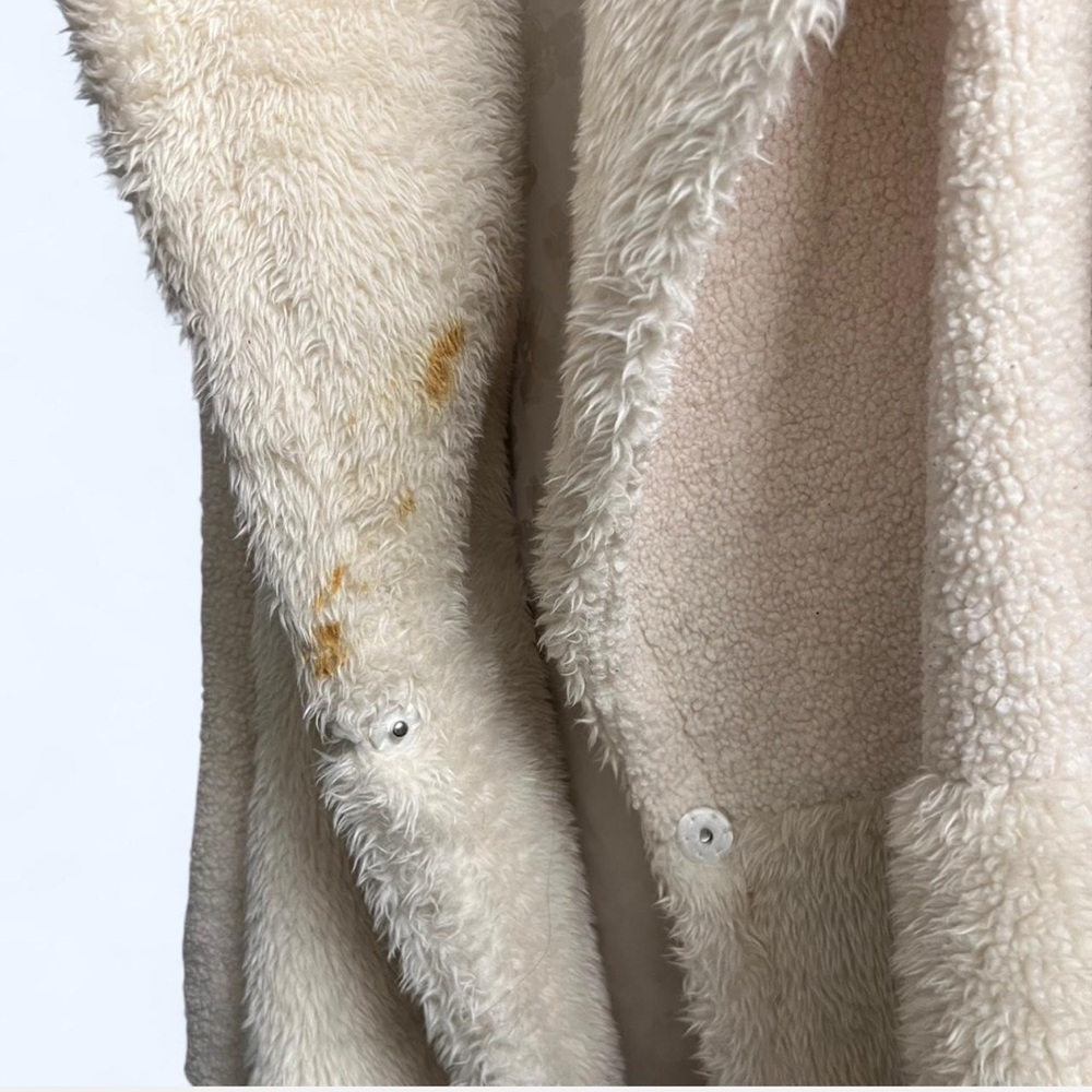 Ted Baker Soft Cream Teddy Coat - Picture 4 of 8